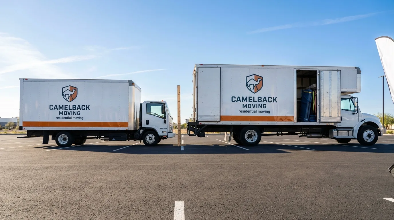 Moving truck size capacity guide in Olympia